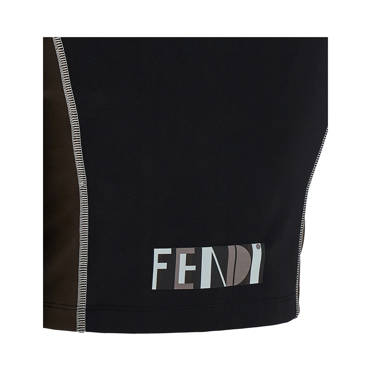 Black Polyamide Top