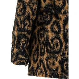 Beige Virgin Wool Coat