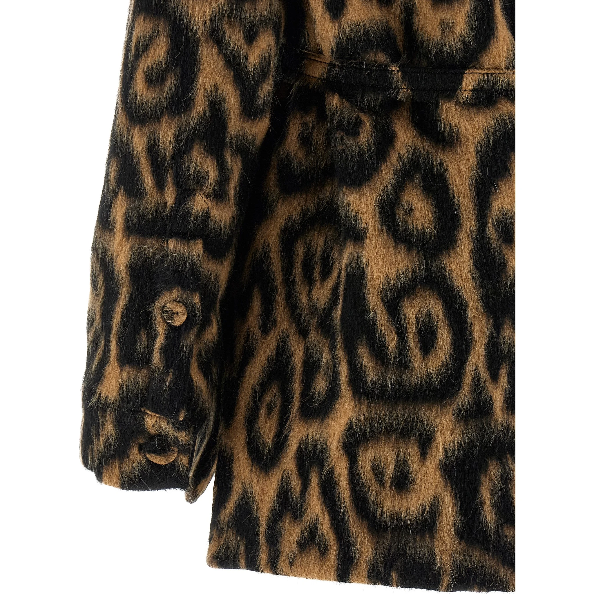 Beige Virgin Wool Coat