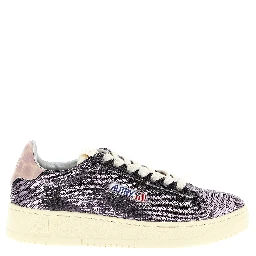 Multicolor Polyester Low Top Sneakers