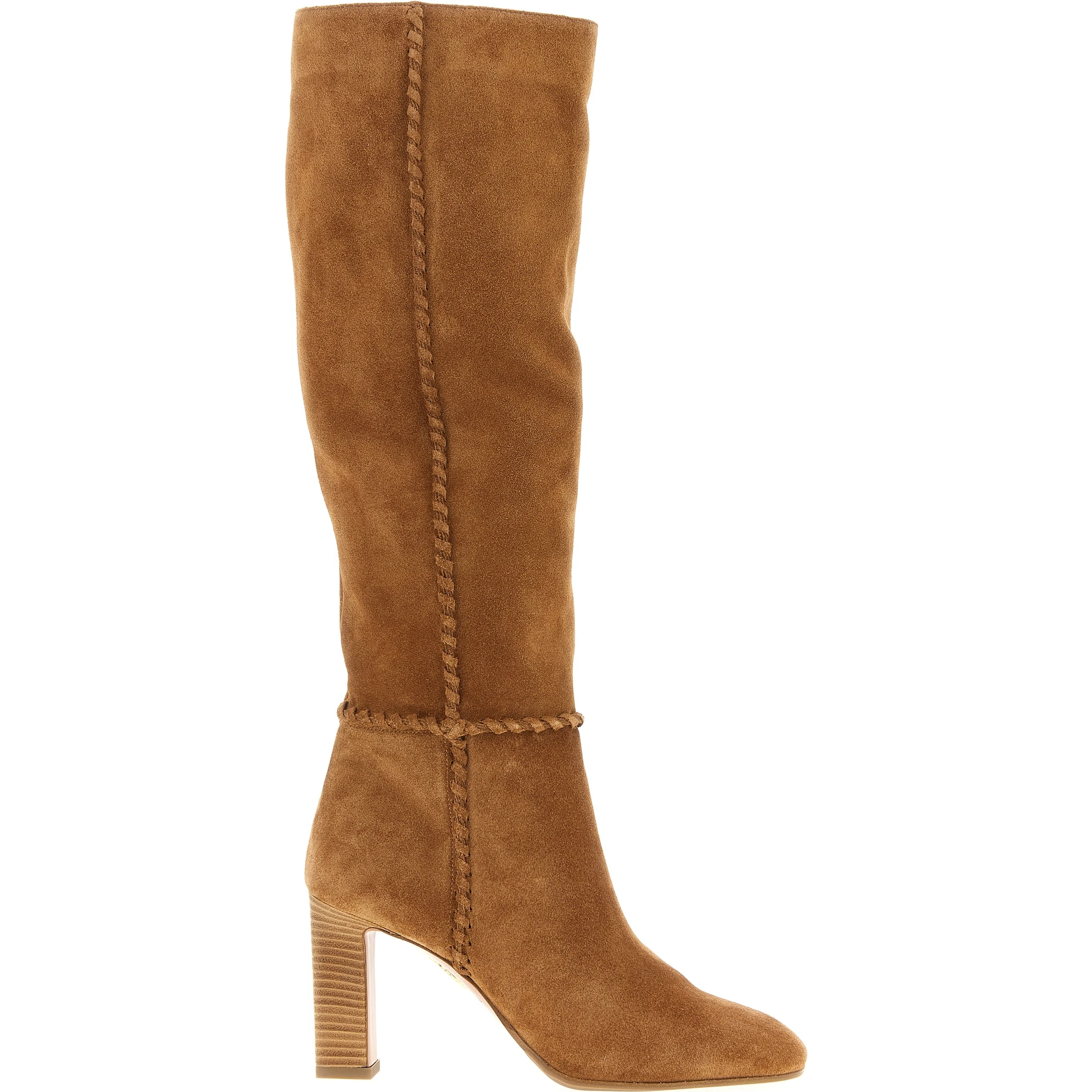 Beige Calfskin Over The Knee