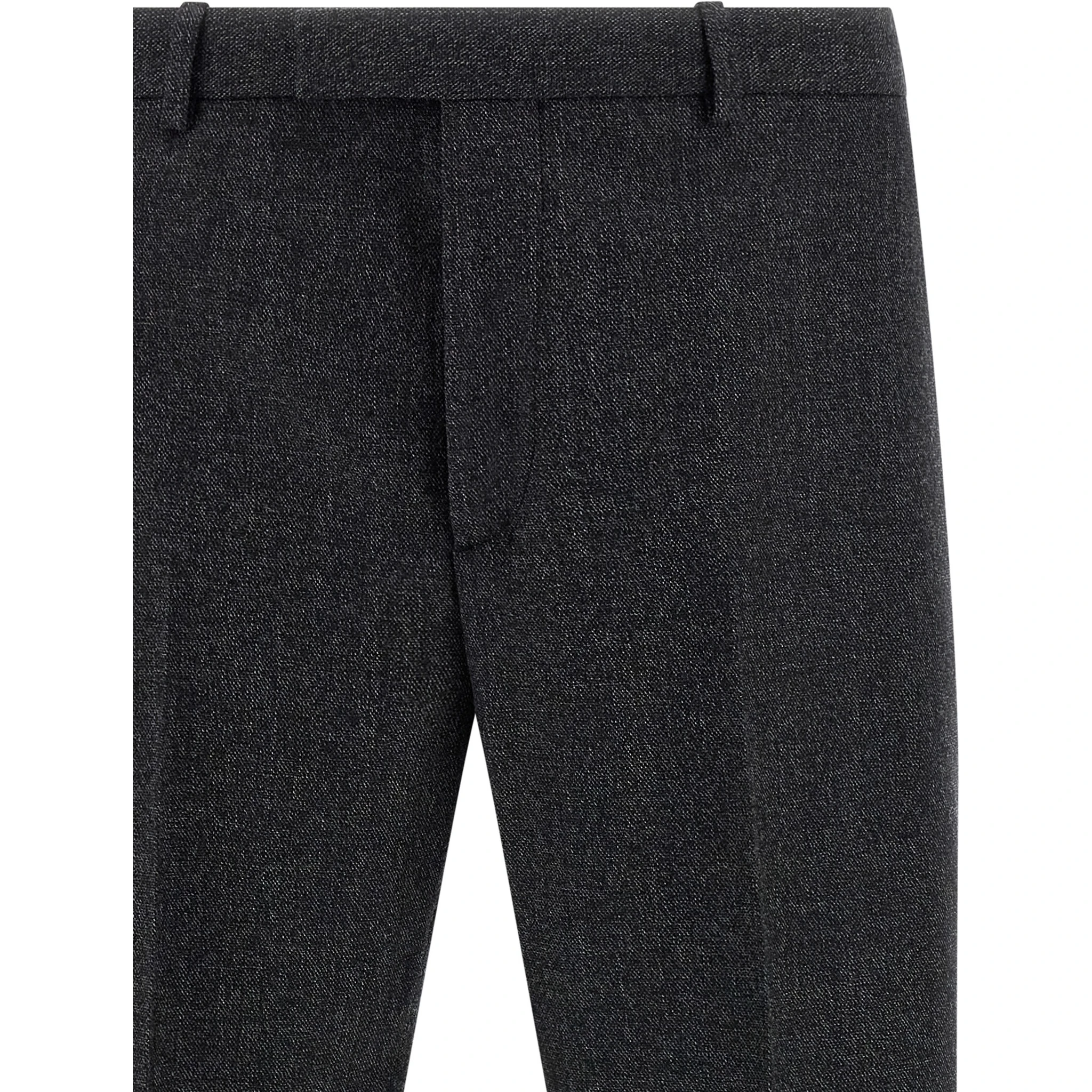 Gray Wool Dress Pants