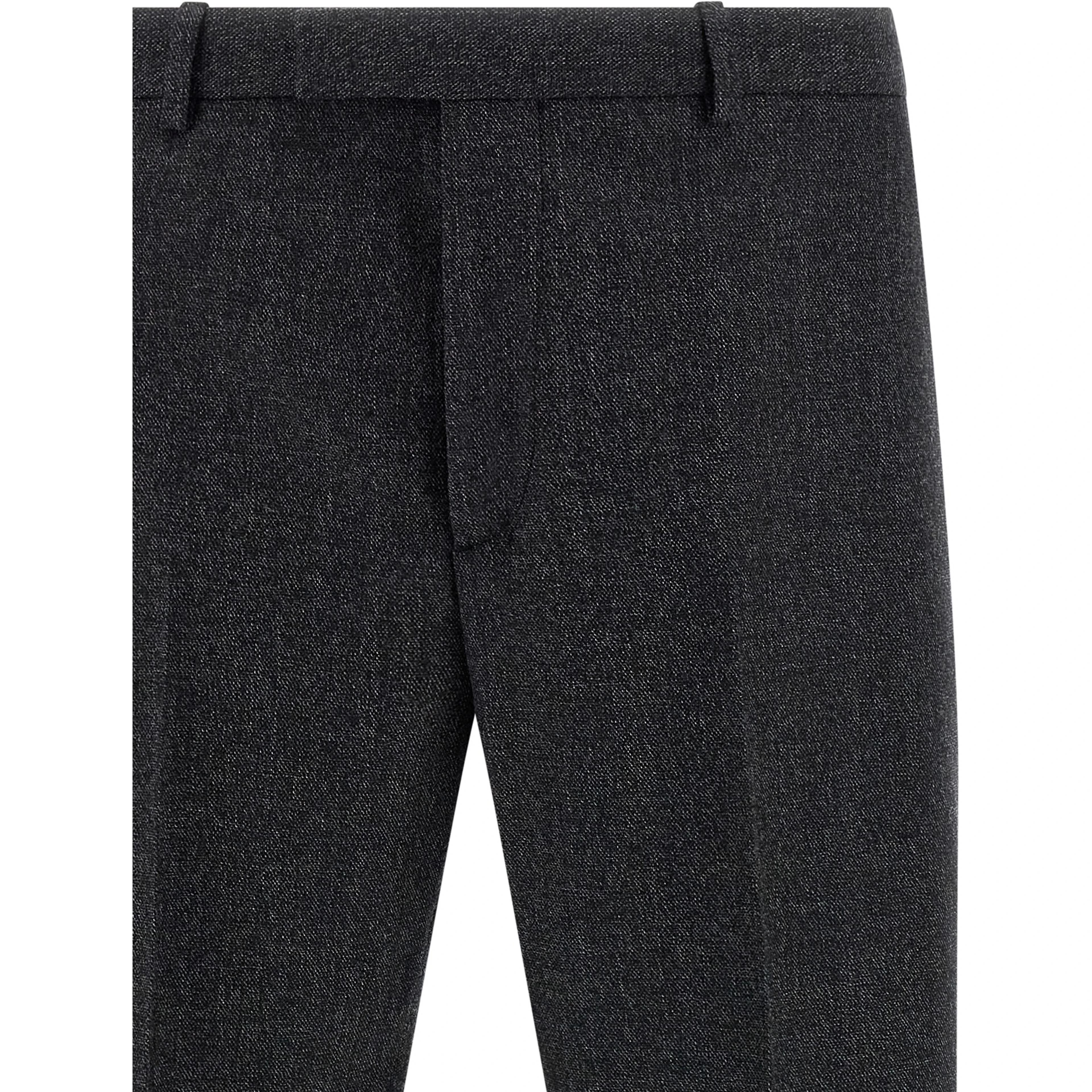 Gray Wool Dress Pants