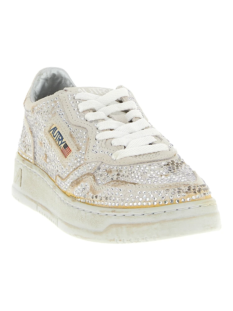 Beige Cowhide Chunky Sneakers alternative