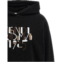 Black Cotton Sweatshirt