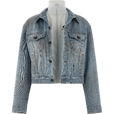 Blue Cotton Denim Jacket