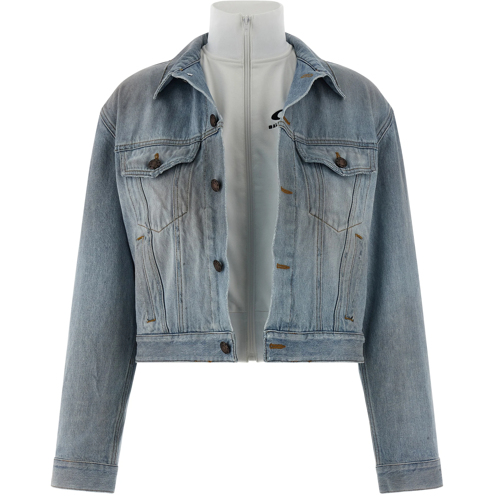 Blue Cotton Denim Jacket