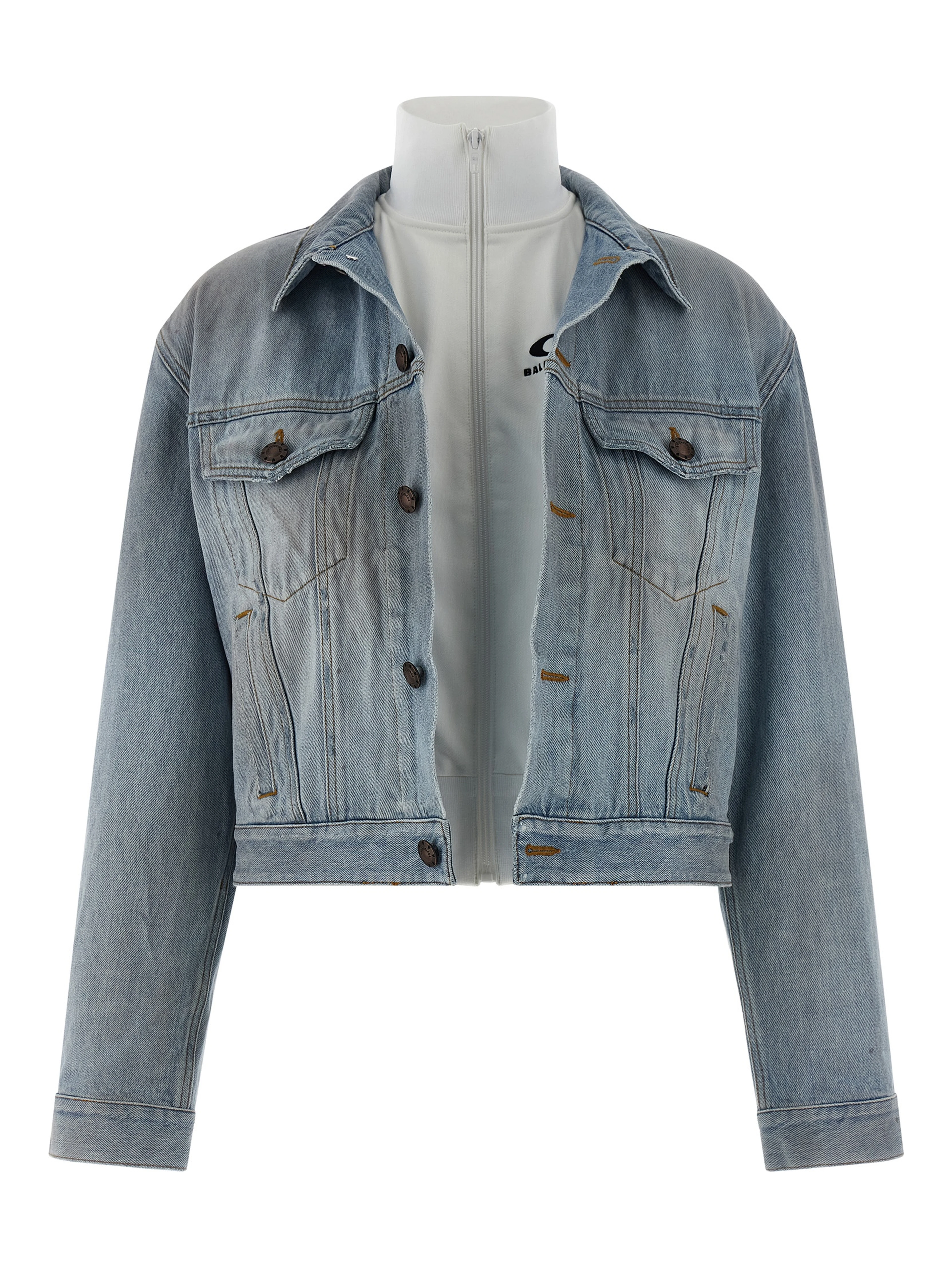Blue Cotton Denim Jacket