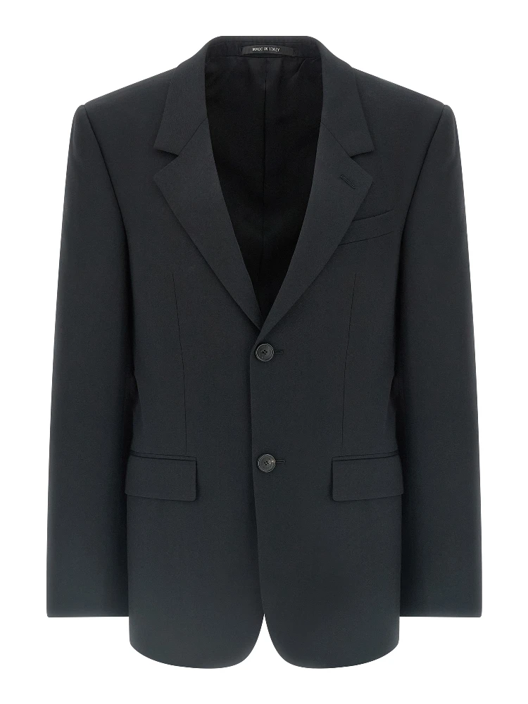Black Wool Blazer