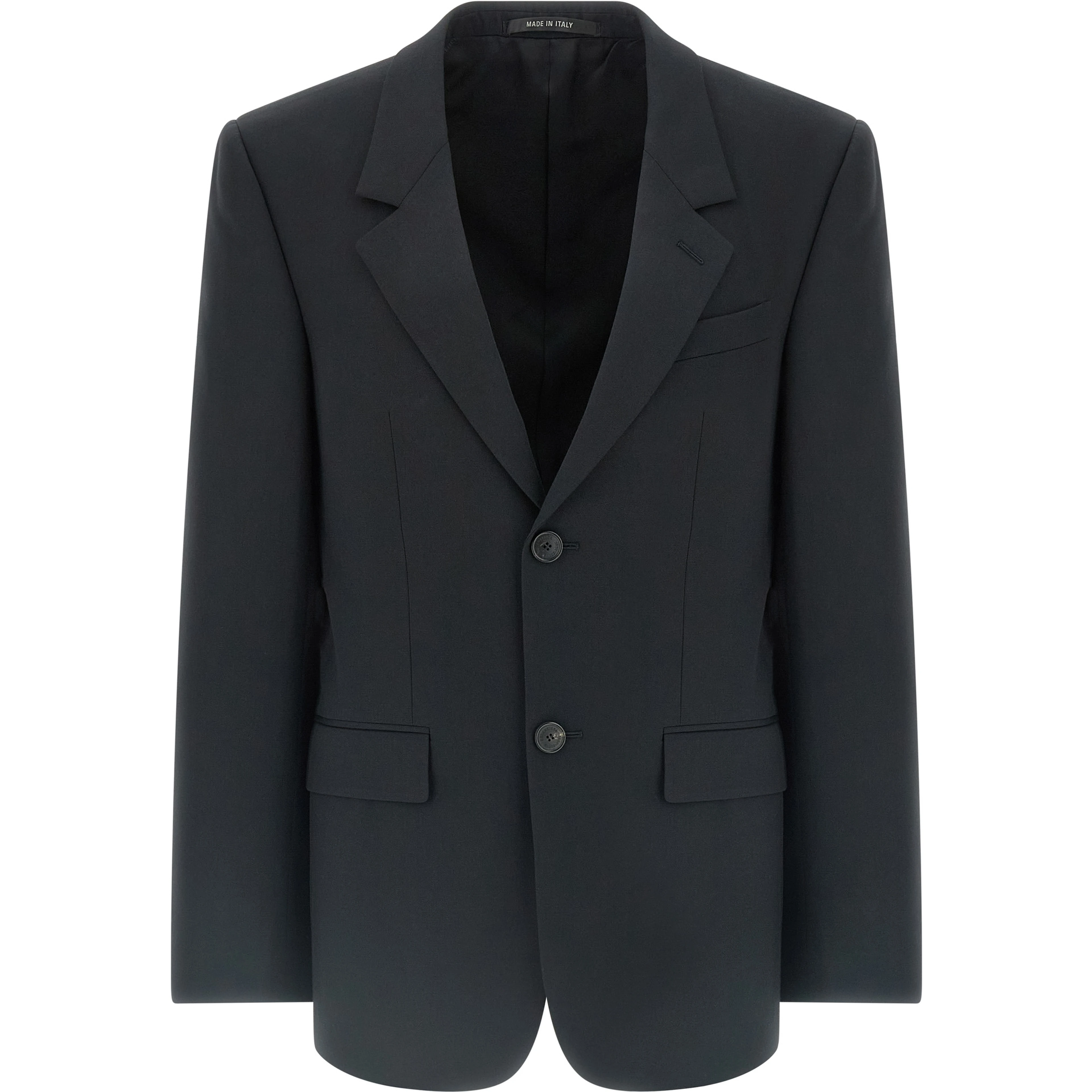 Black Wool Blazer