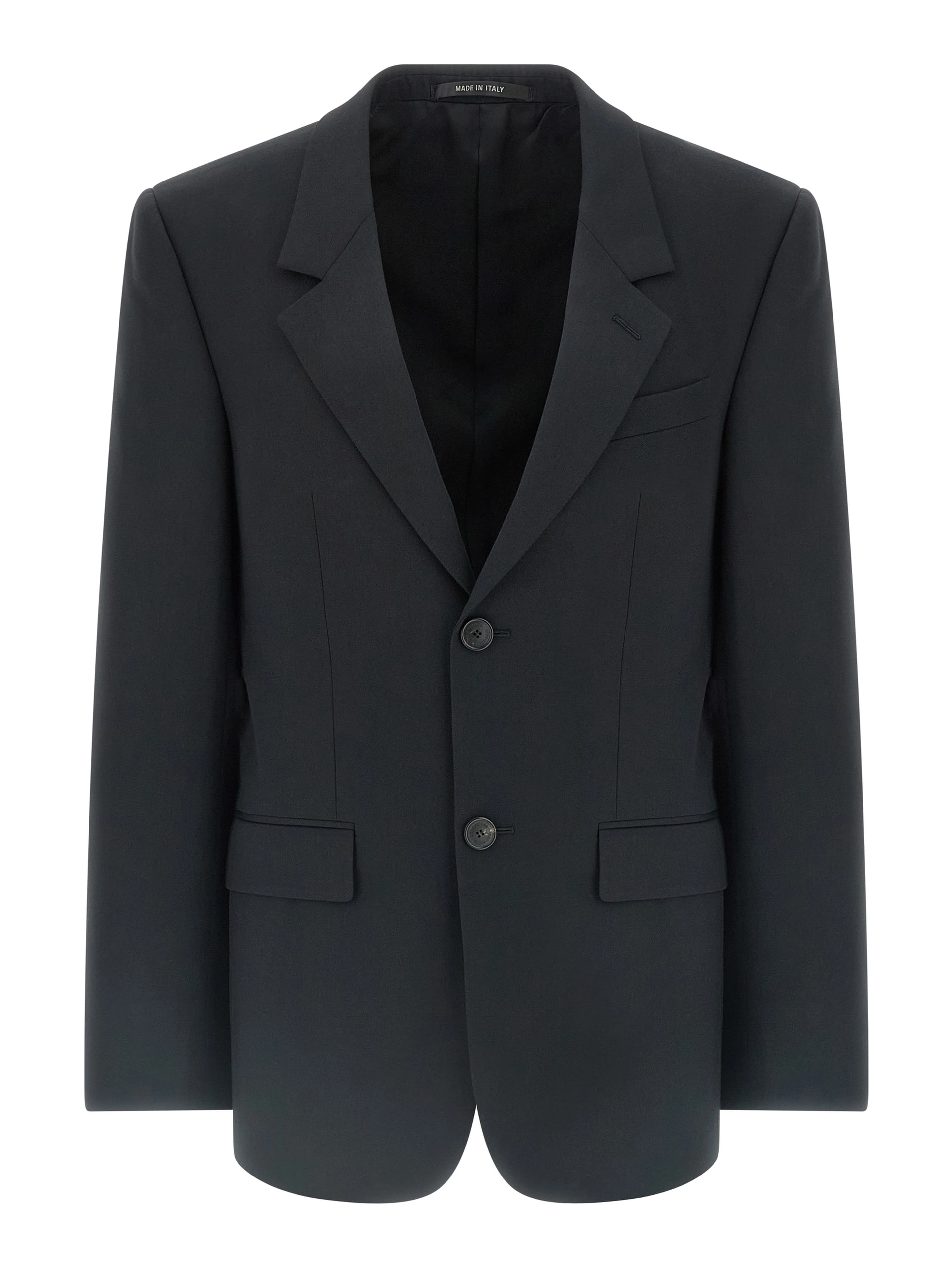 Black Wool Blazer