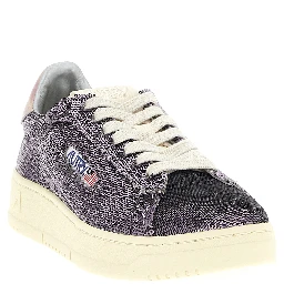 Multicolor Polyester Low Top Sneakers