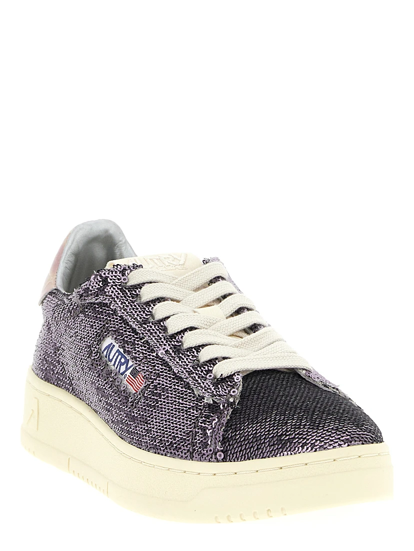 Multicolor Polyester Low Top Sneakers