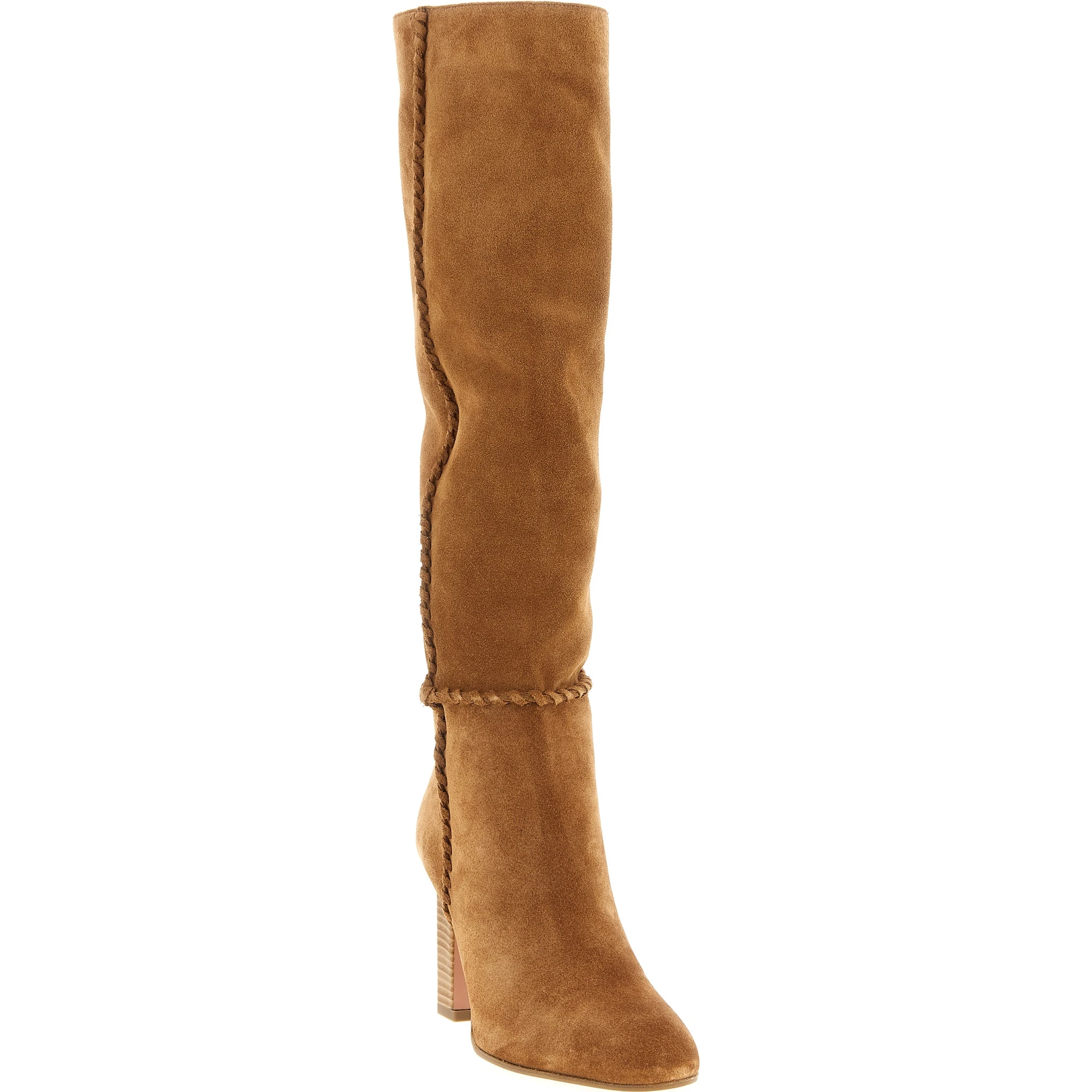 Beige Calfskin Over The Knee