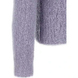 Purple Wool Cardigan