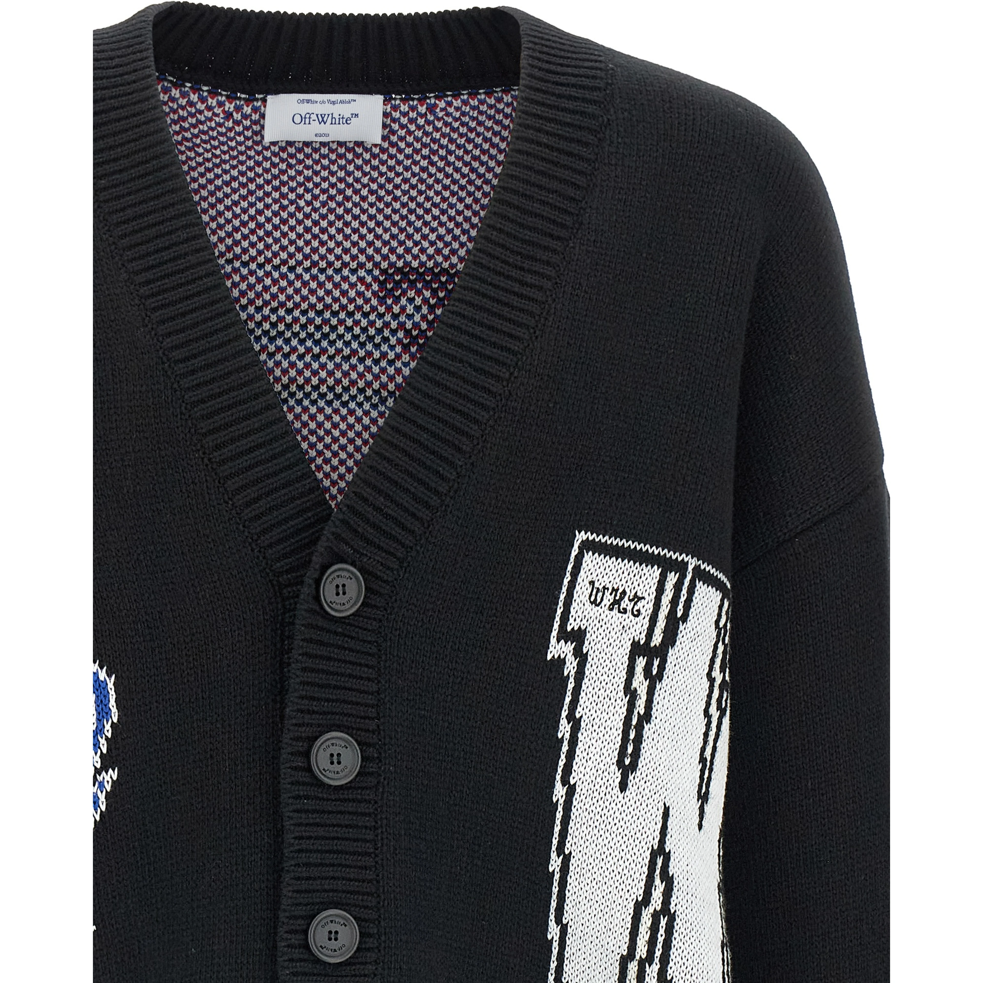 Black Cotton Cardigan