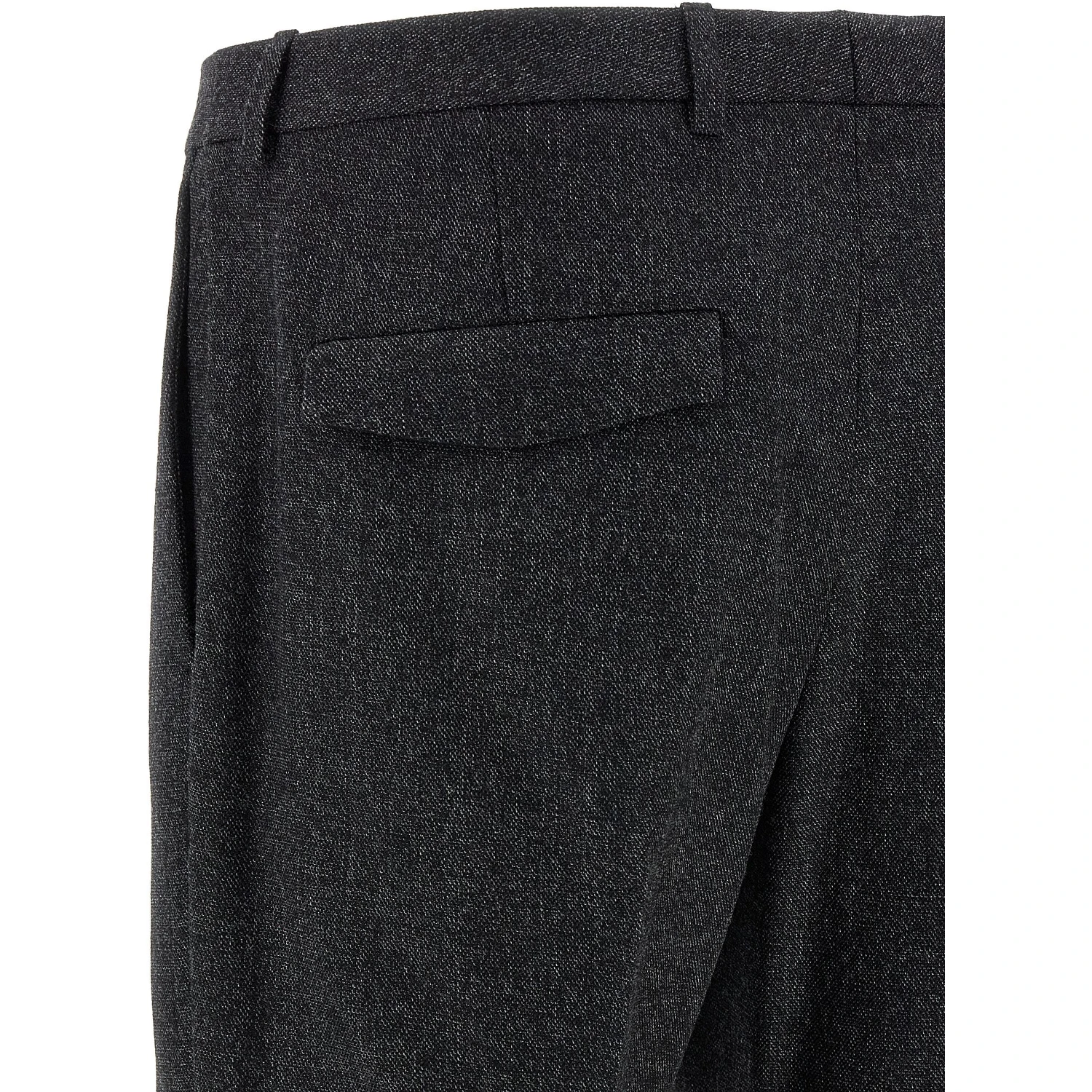 Gray Wool Dress Pants