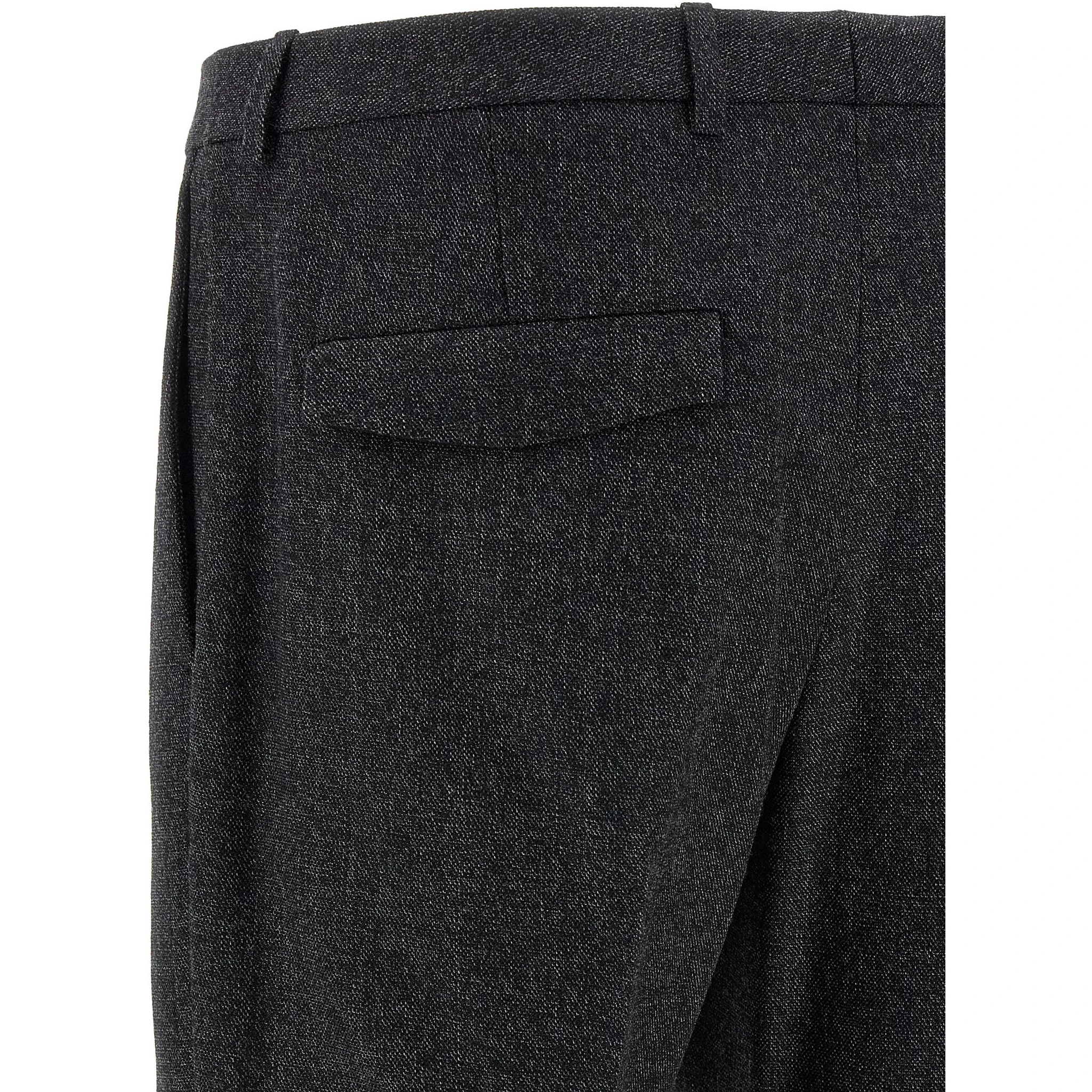 Gray Wool Dress Pants