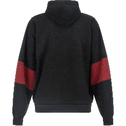 Black Cotton Sweatshirt