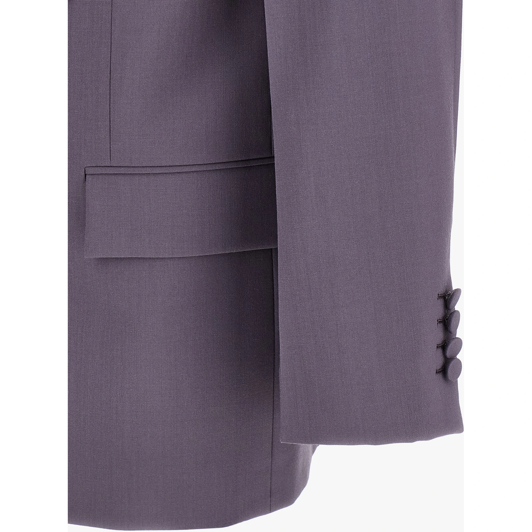 Purple Wool Blazer