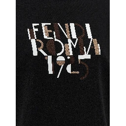 Black Cotton Sweatshirt