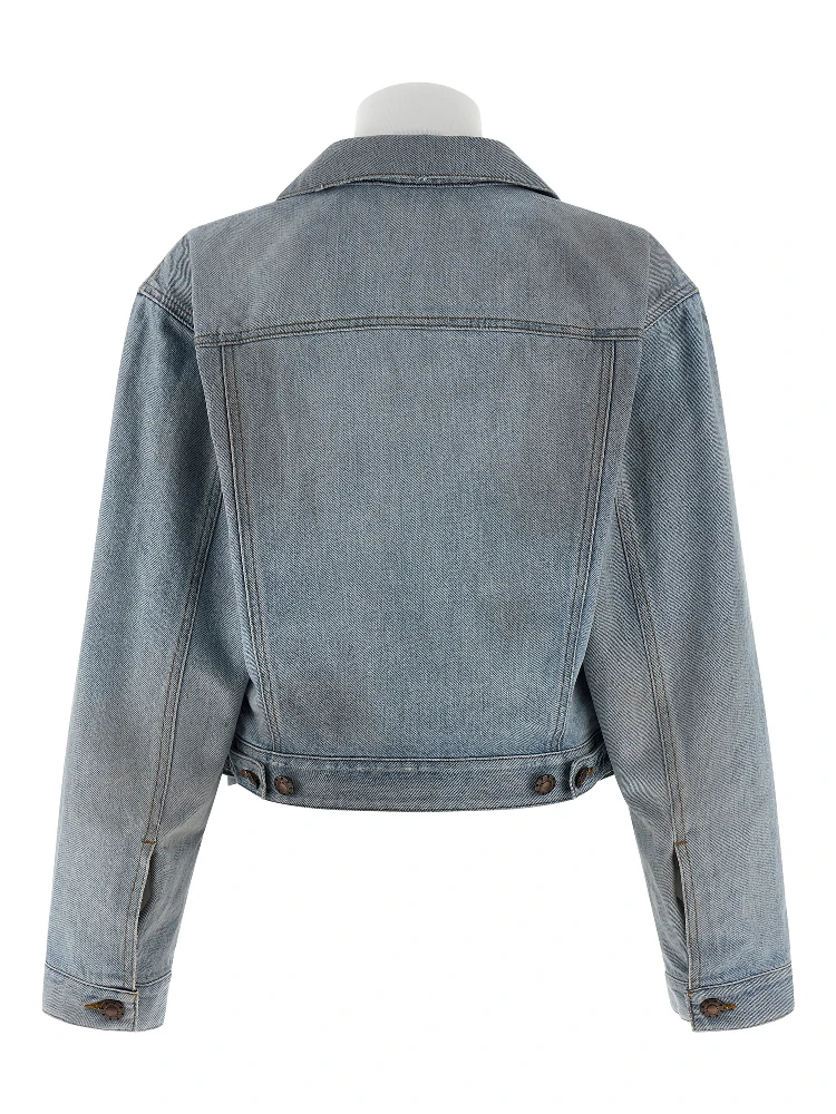 Blue Cotton Denim Jacket alternative