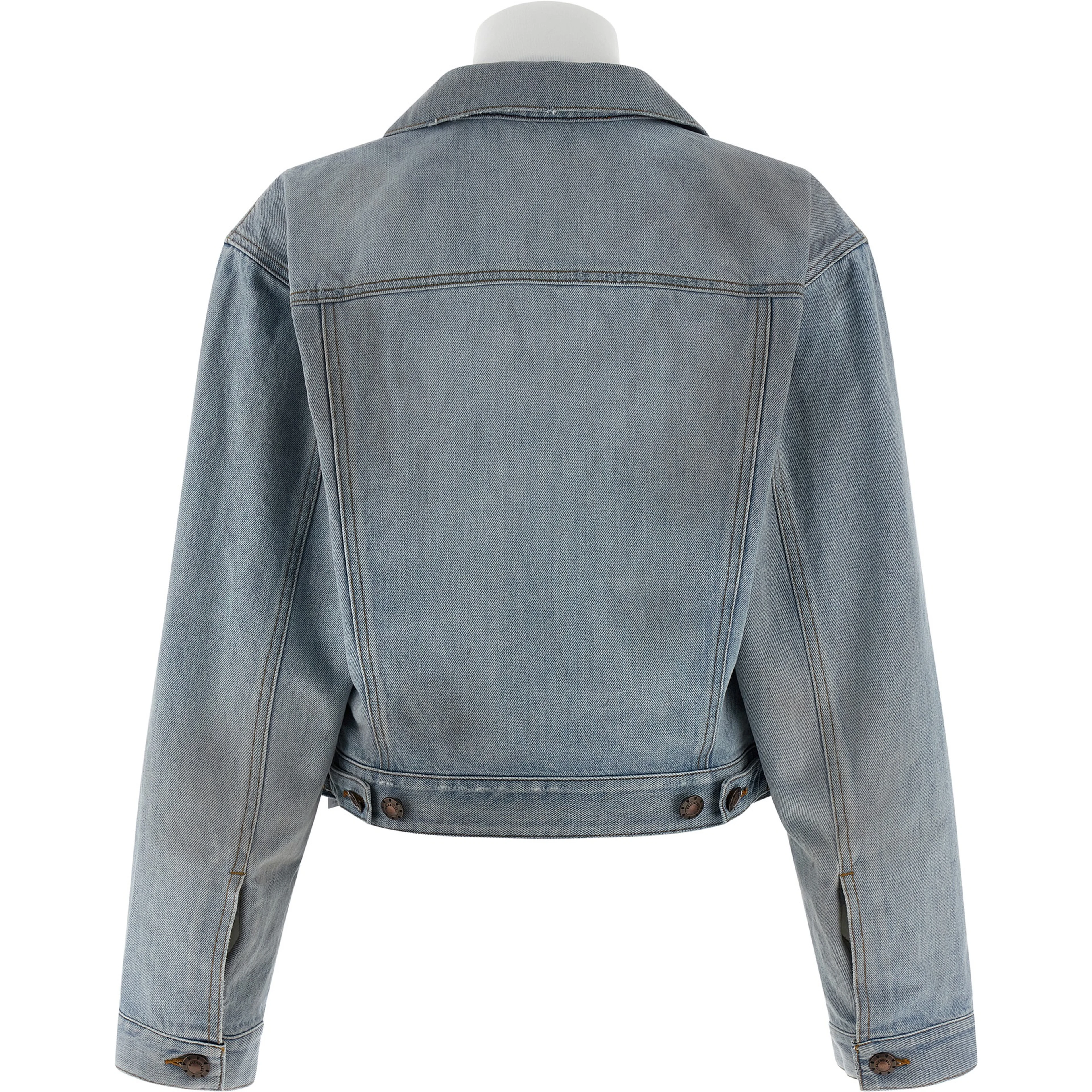 Blue Cotton Denim Jacket