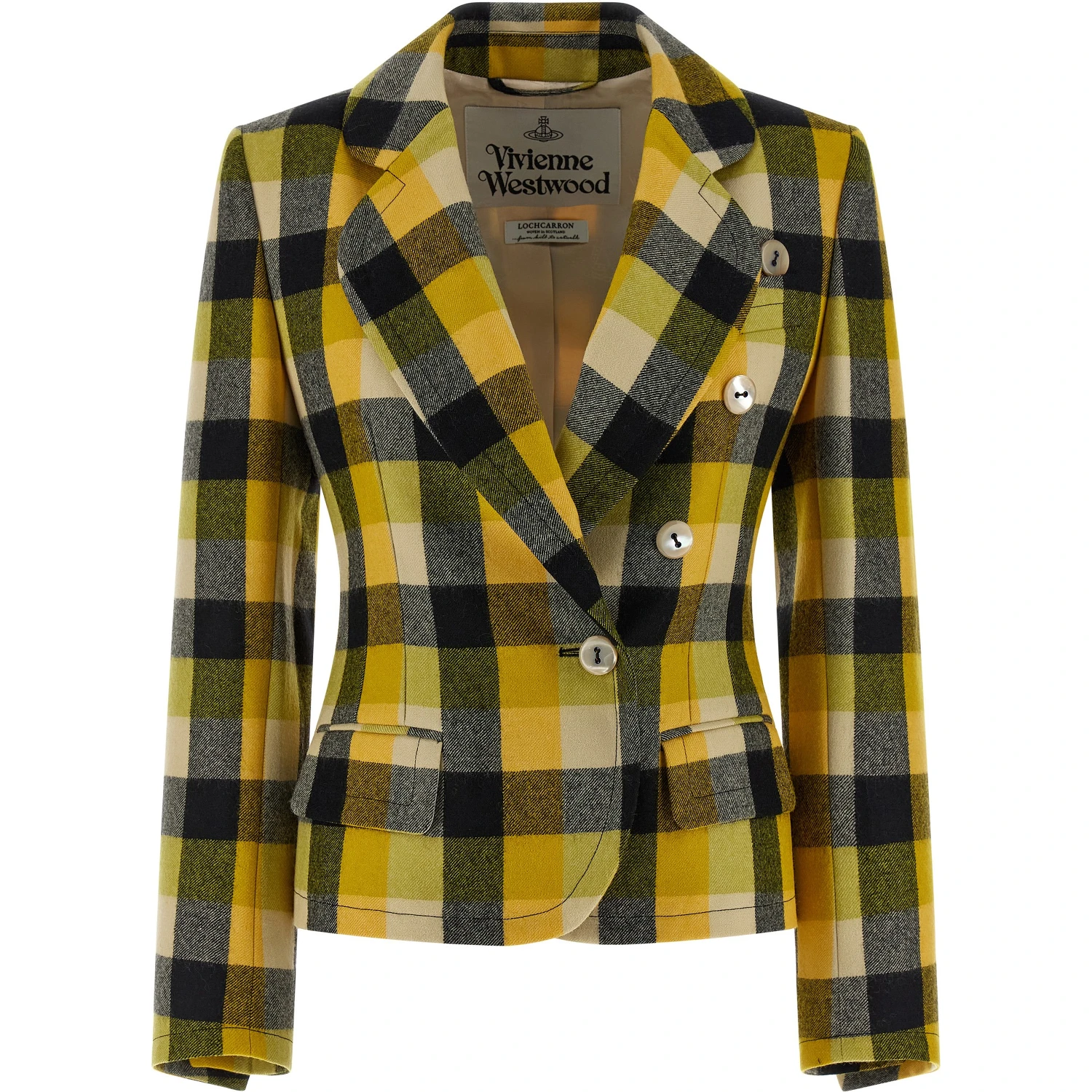 Bicolor Virgin Wool Blazer
