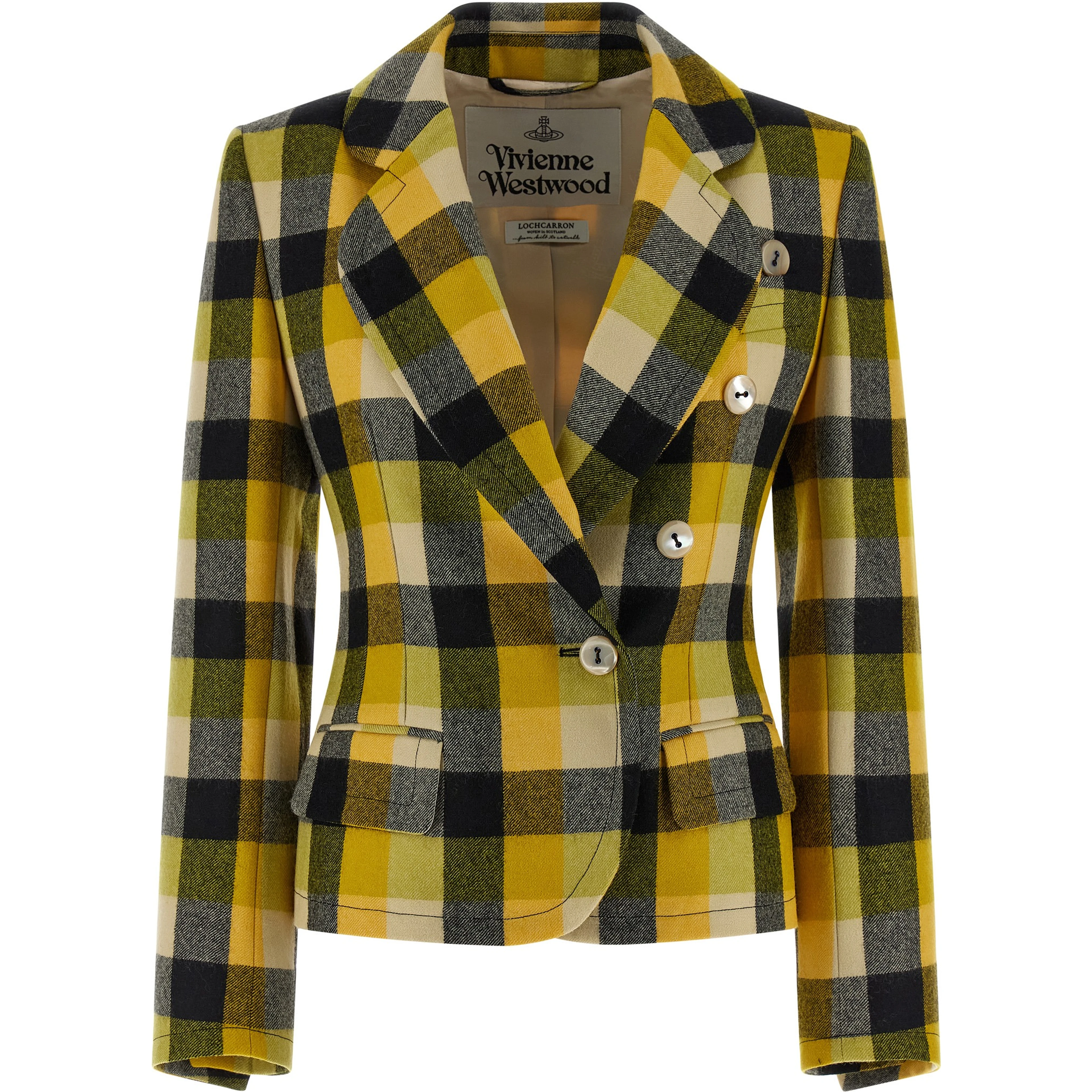 Bicolor Virgin Wool Blazer