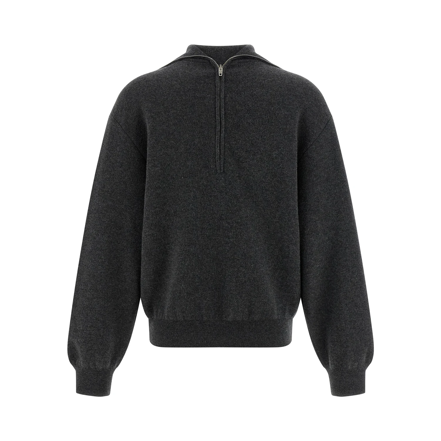 Gray Wool Cardigan