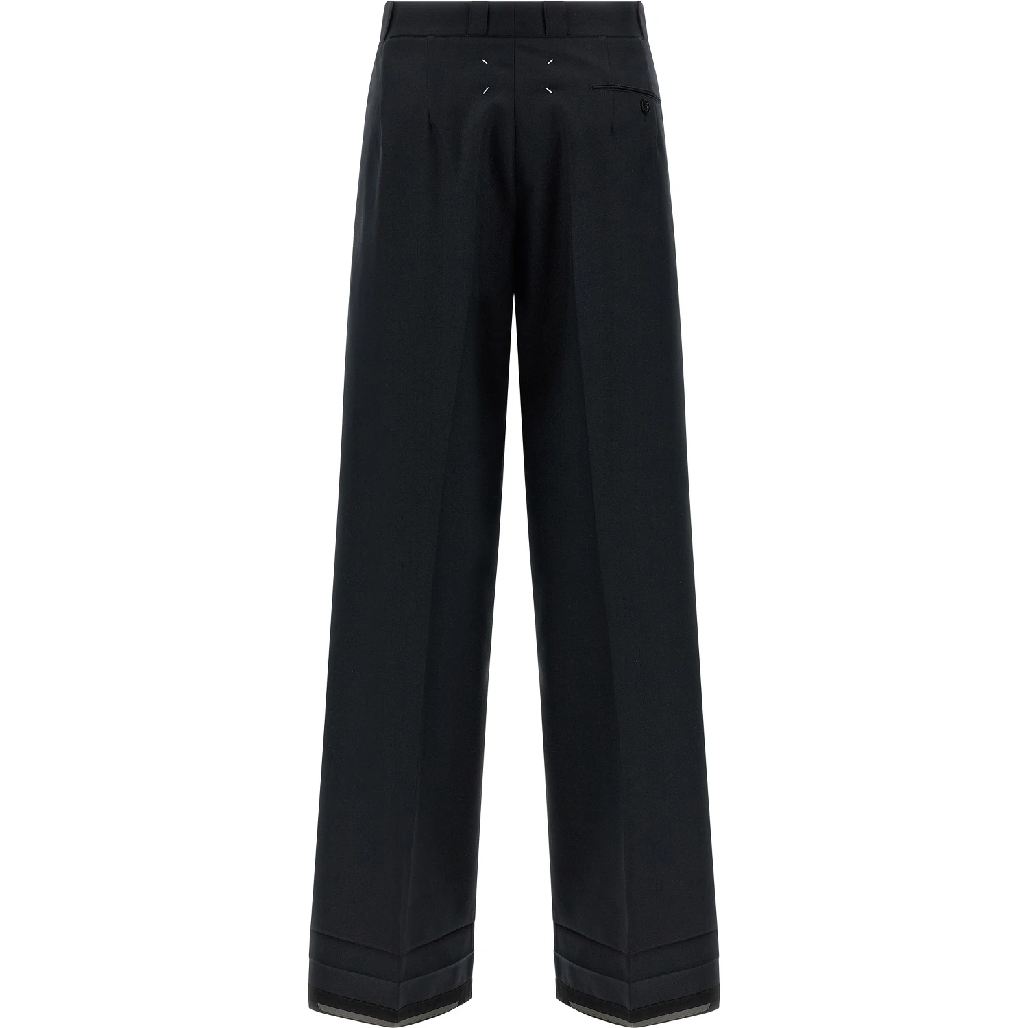 Black Wool Dress Pants