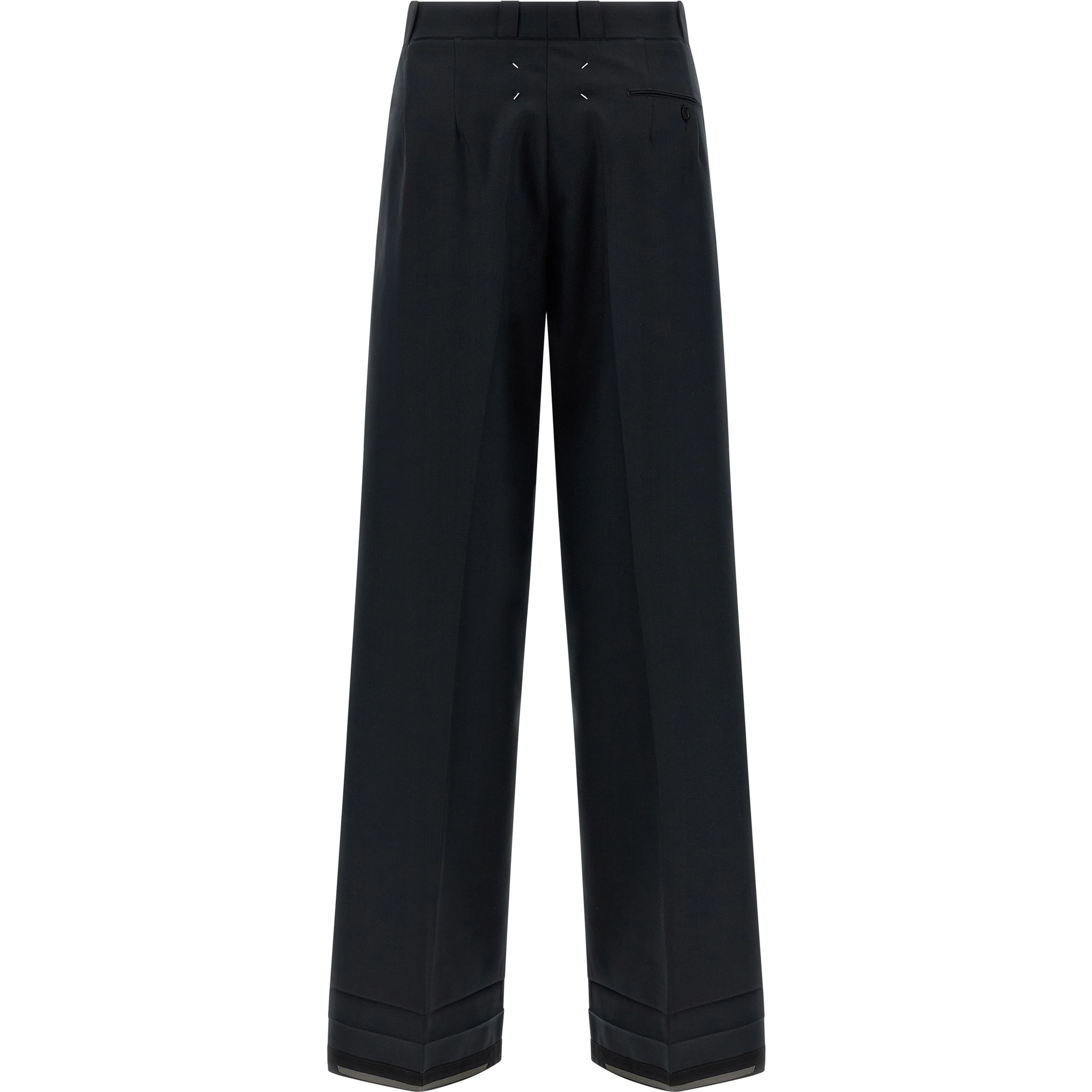 Black Wool Dress Pants