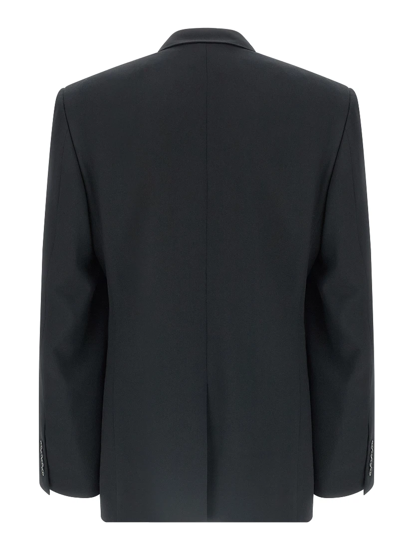 Black Wool Blazer