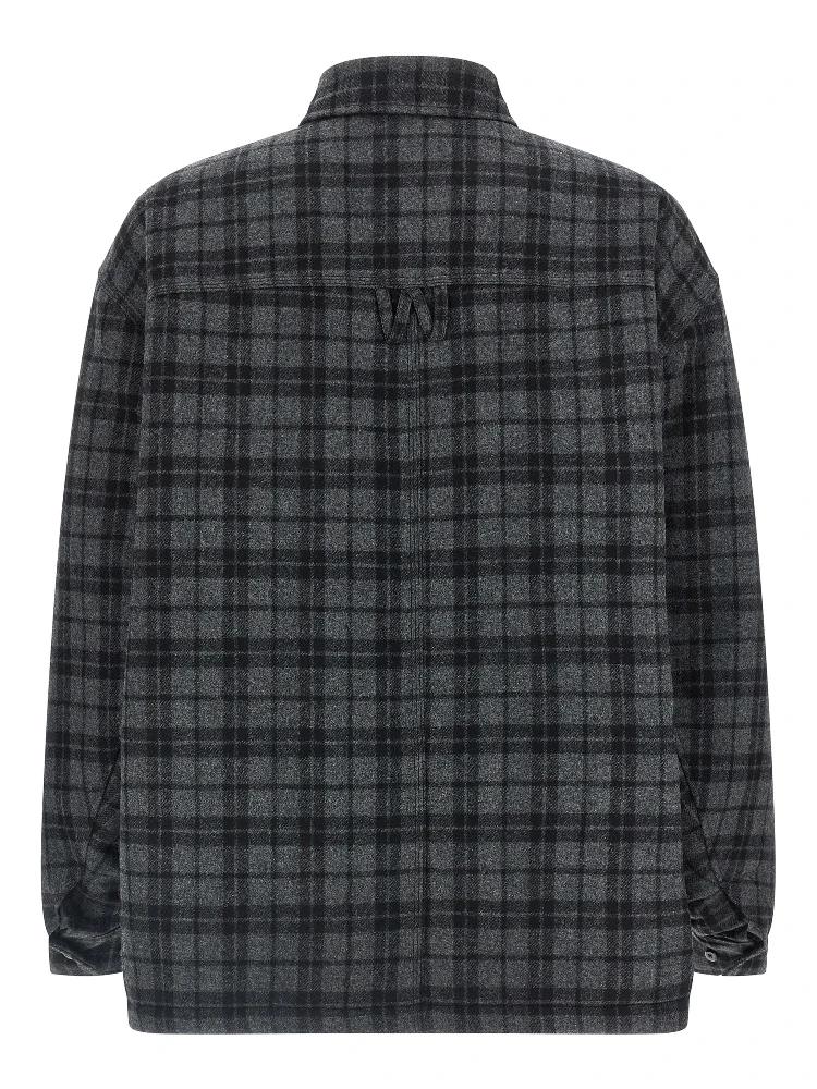 Gray Wool Full-Length Jacket alternative