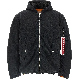 Multicolor Cotton Bomber