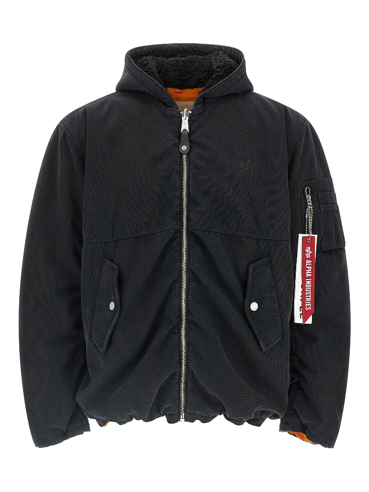 Multicolor Cotton Bomber