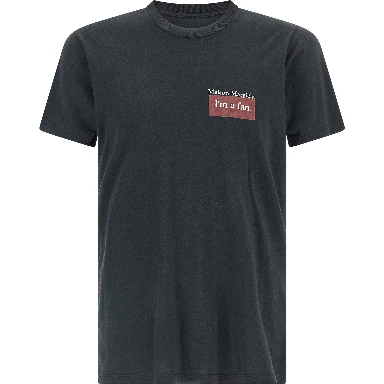 Black Cotton T-Shirt