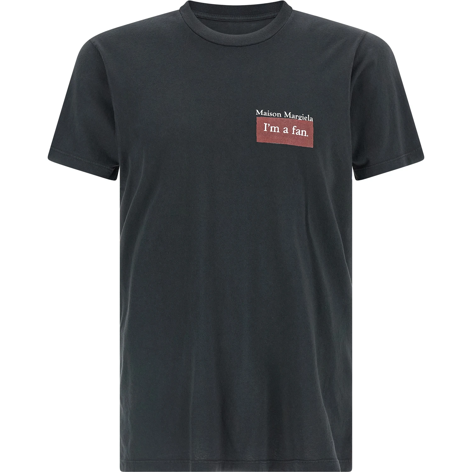Black Cotton T-Shirt
