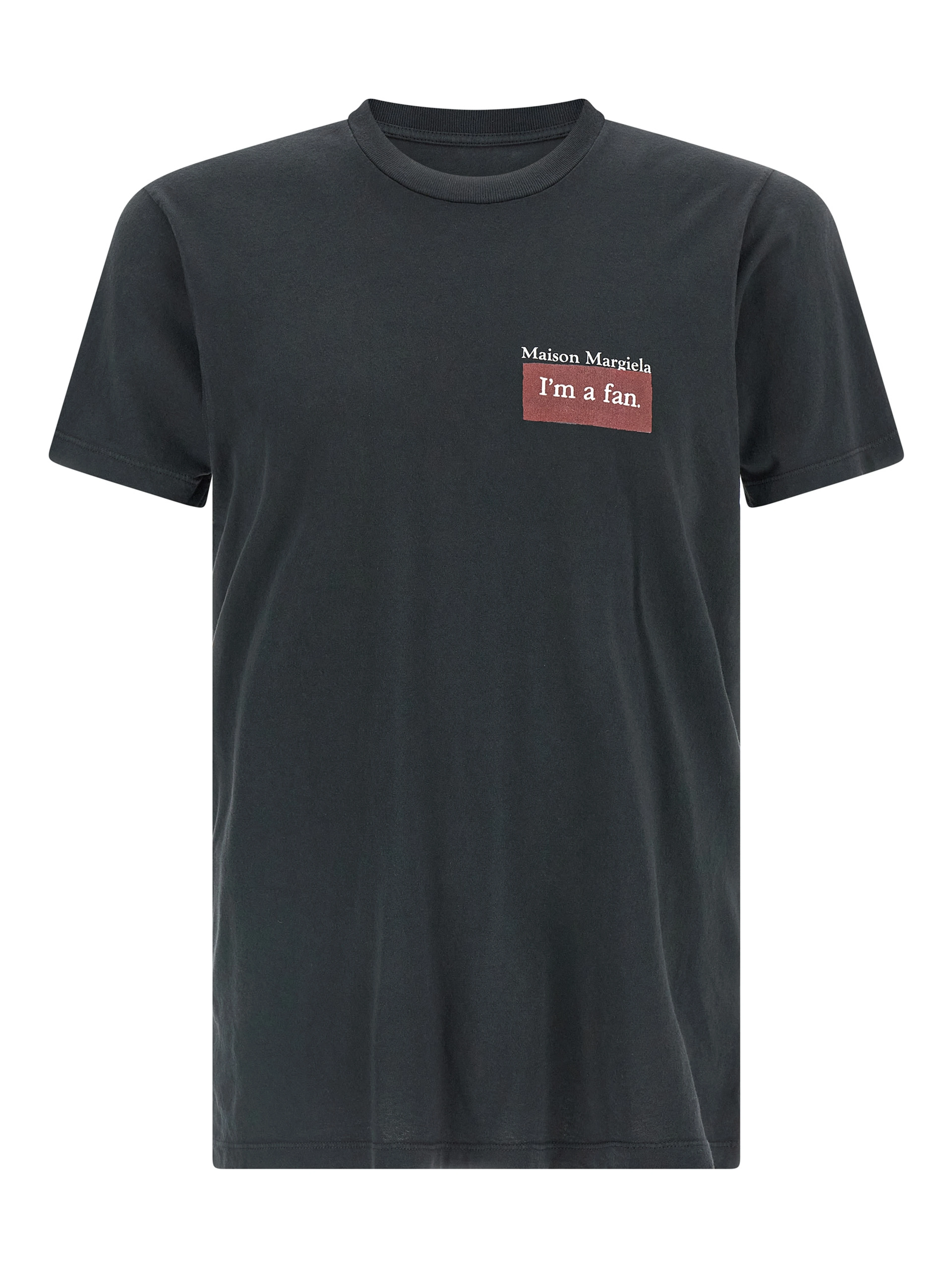 Black Cotton T-Shirt