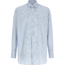 Blue Cotton Blouse