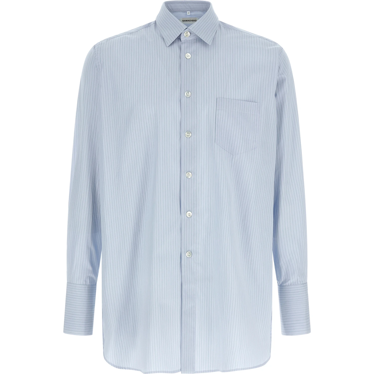 Blue Cotton Blouse