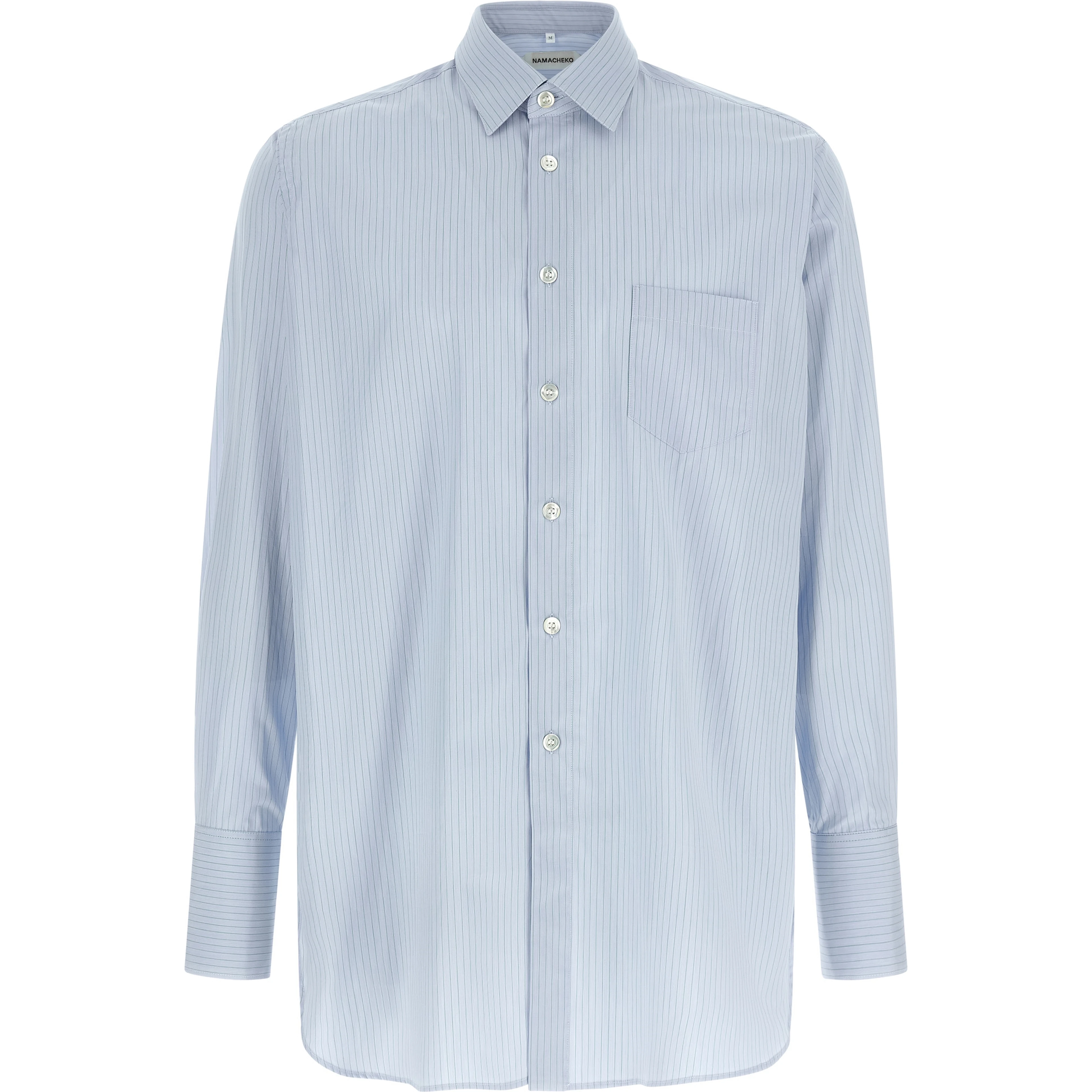 Blue Cotton Blouse