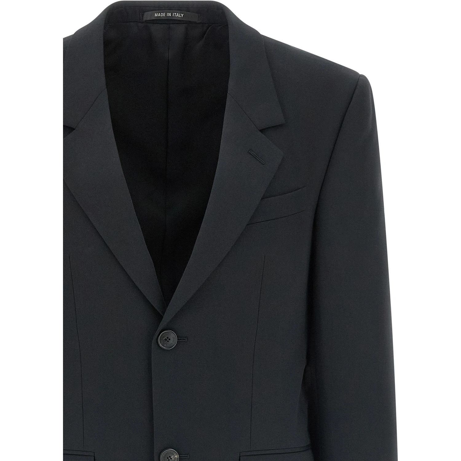 Black Wool Blazer