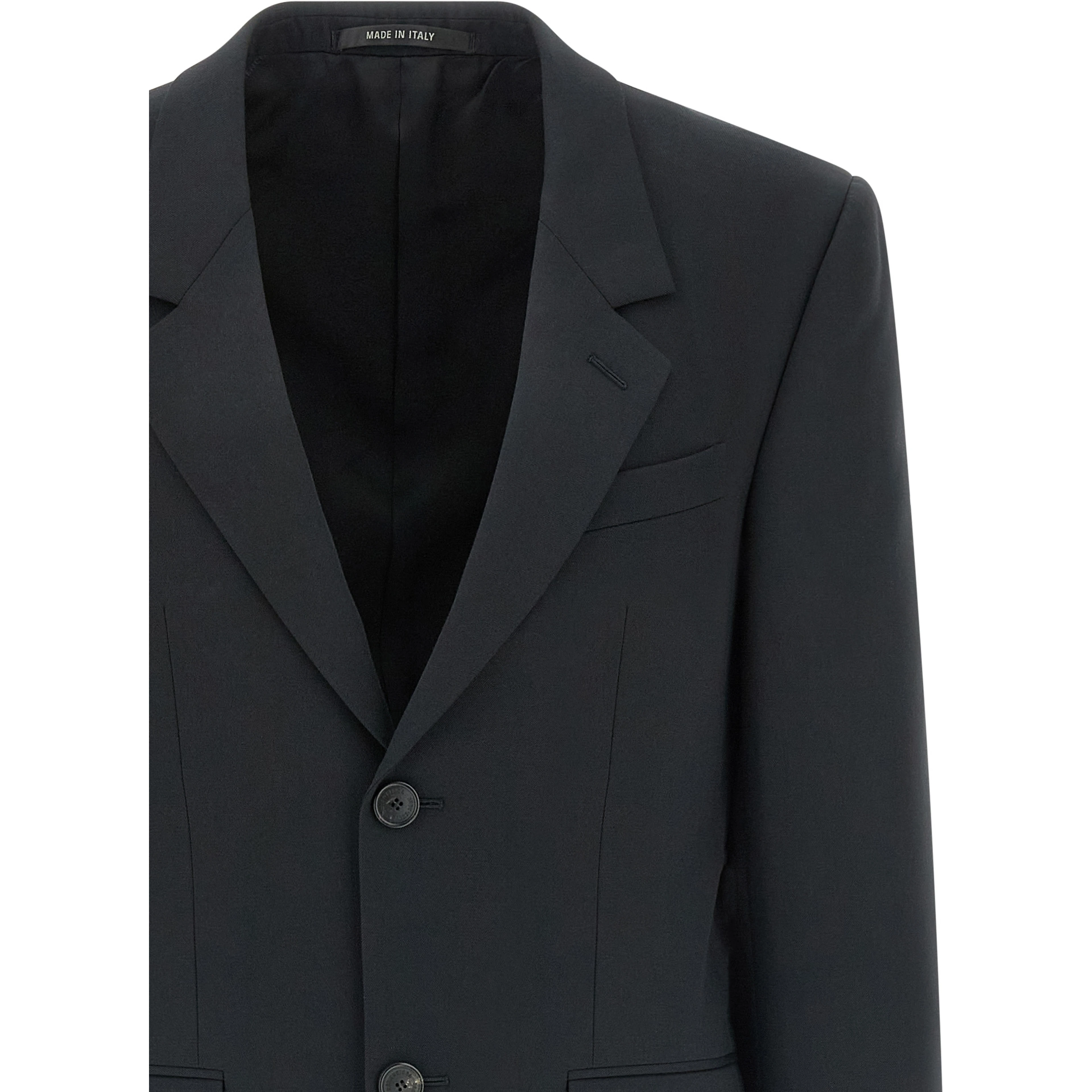 Black Wool Blazer