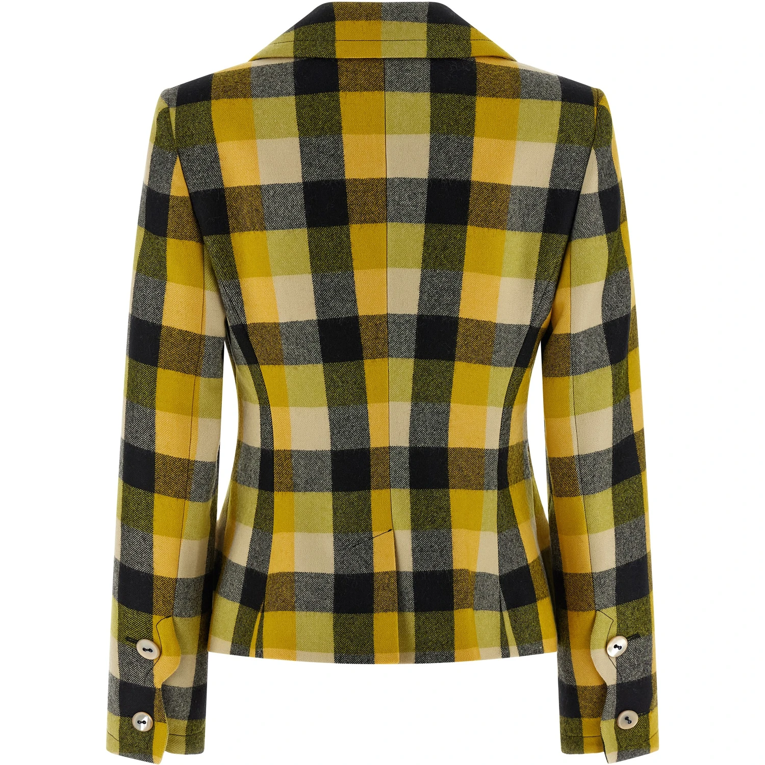 Bicolor Virgin Wool Blazer