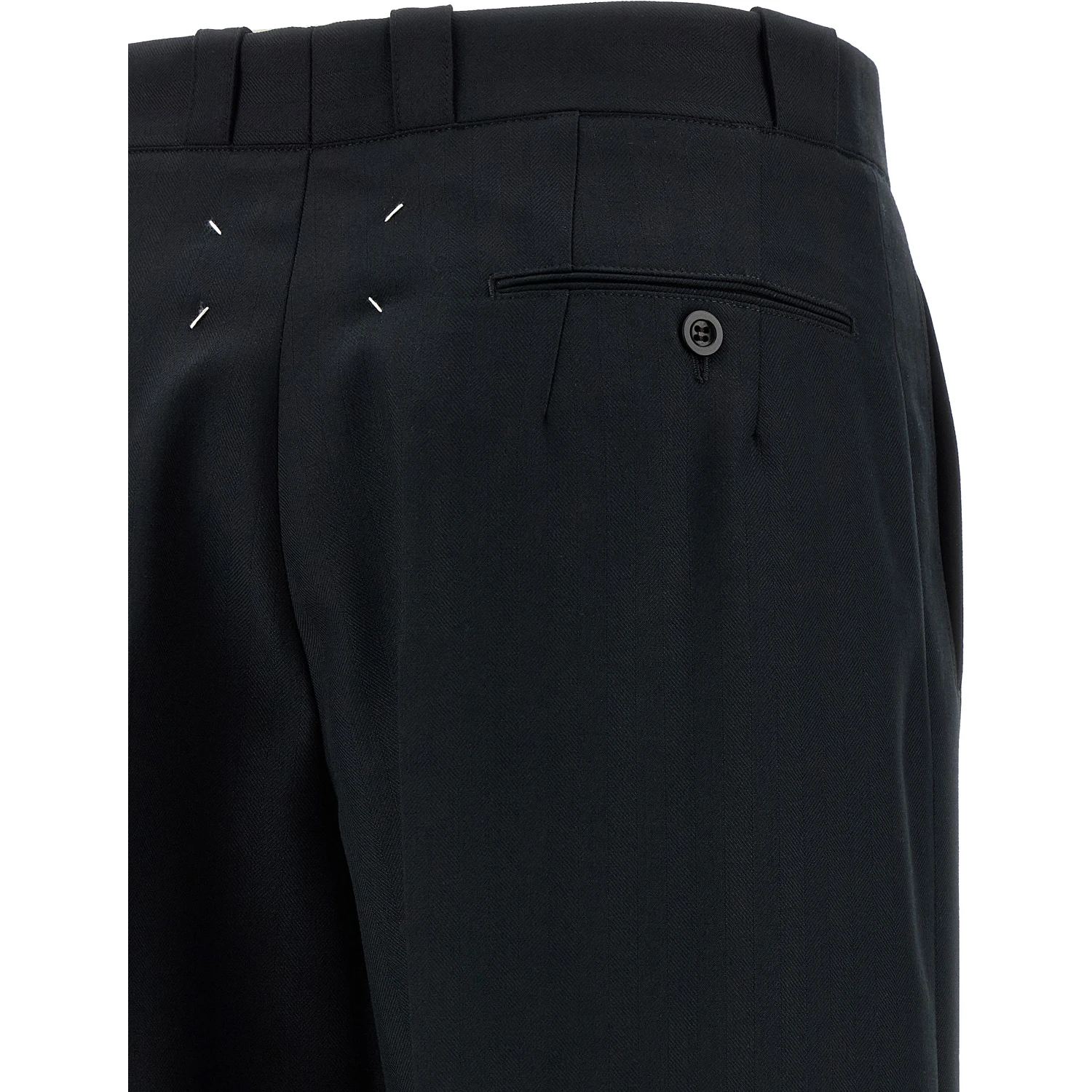 Black Wool Dress Pants