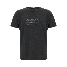 Black Cotton T-Shirt