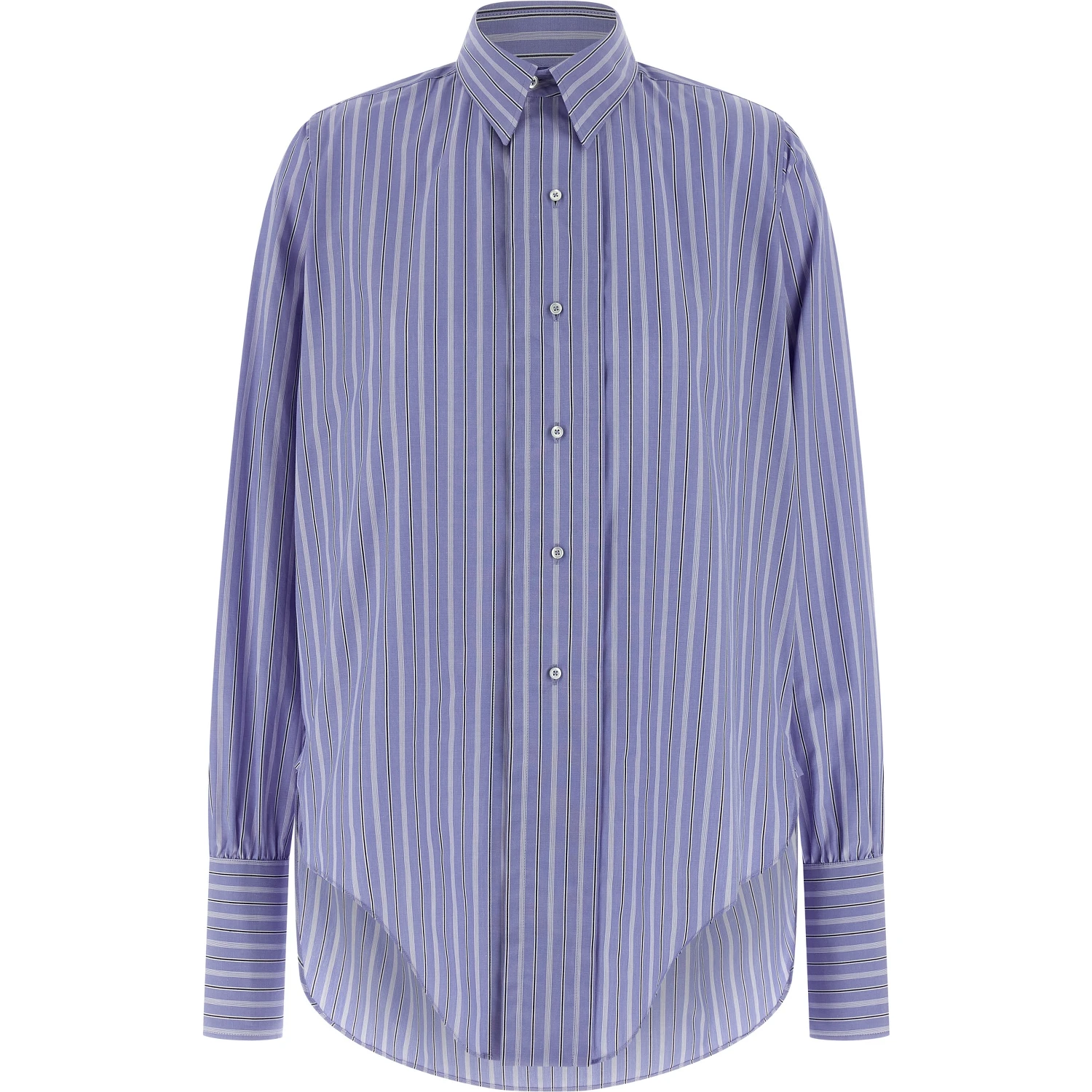 Blue Cotton Blouse