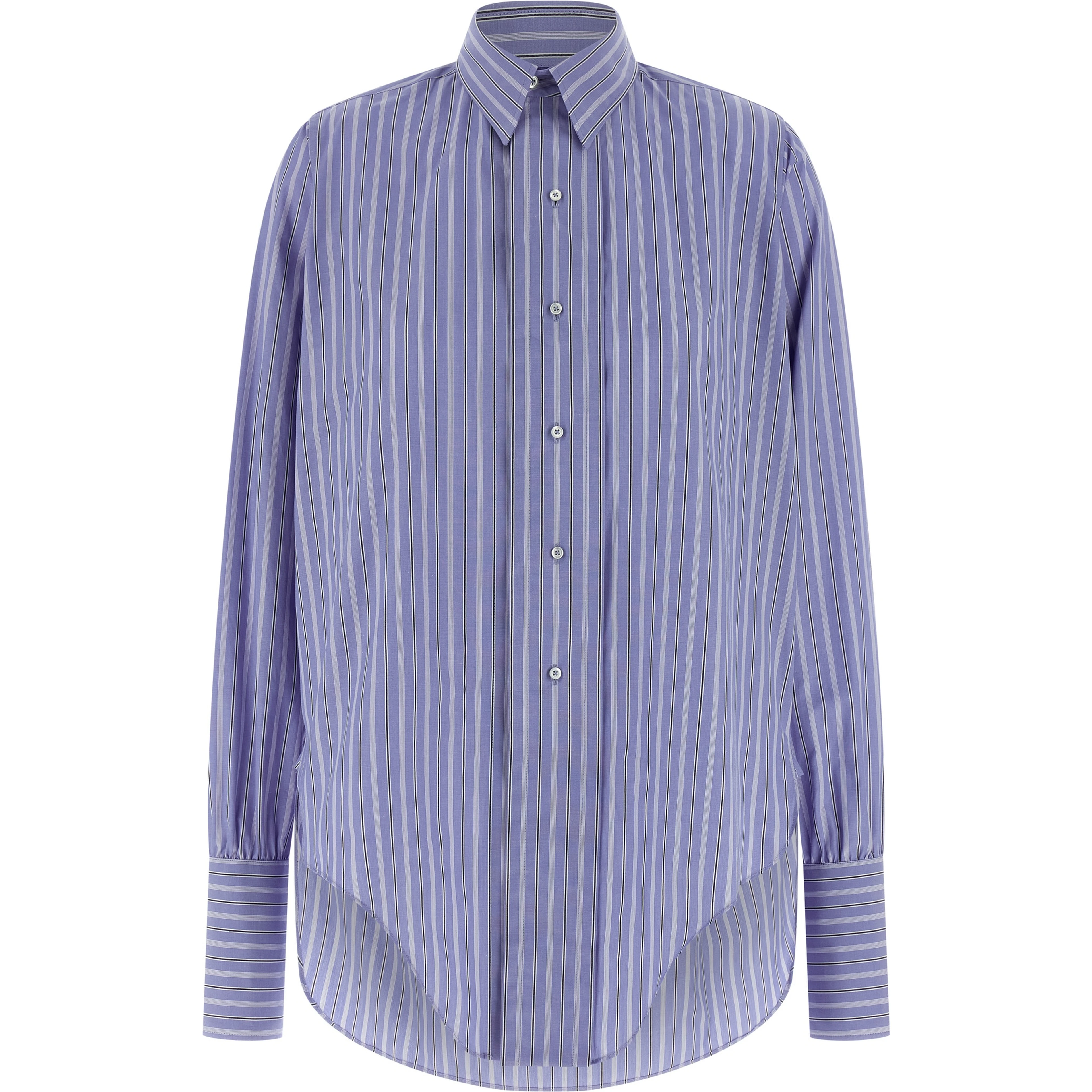 Blue Cotton Blouse