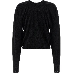 Black Virgin Wool Cardigan